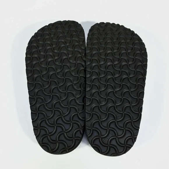 Birkenstock 1774 Eliscu Quilted Denim Slide Clogs Mules Dark Wash Denim 6 37 NEW - Picture 10 of 17